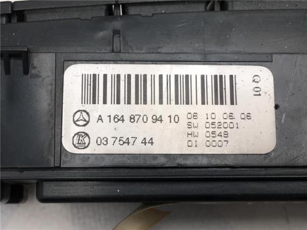 Cuadro mandos central Mercedes a16487094