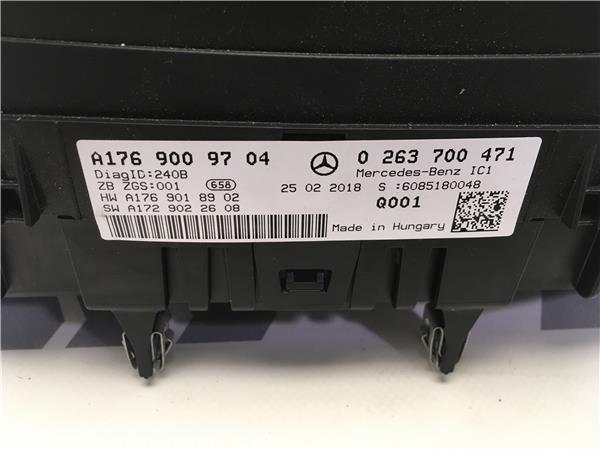Cuadro Mercedes A W176 a1769009704 - a1769009704