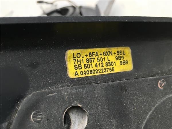 Cuerpo retrovisor izq VW T5