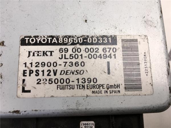 Direccion asistida toyota yaris iii - 896500D331