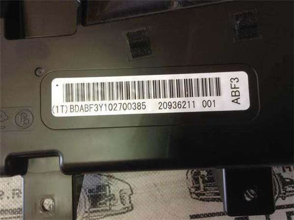 Display salpicadero chevrolet camaro - 20936211