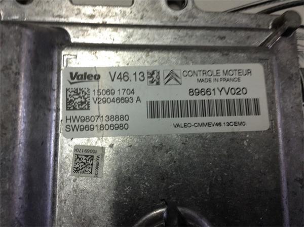 ECU TOYOTA AYGO 108 C1 89661YV020 - 89661YV020