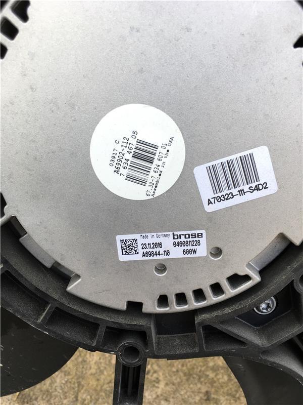 Electroventilador Bmw X5 X6 F15 F16 - 67327634607