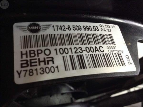 Electroventilador mini countryman r60 - 17428509990