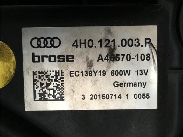 Electroventiladores Audi RS6 4G - 4h0121003p