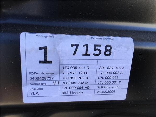 Elevalunas delantero Dcho VW Touareg 7L - 