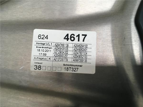 Elevalunas delantero izq Mercedes C W204