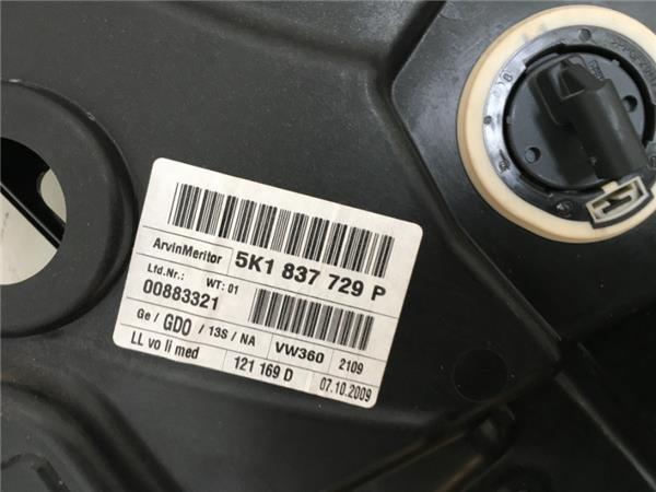 Elevalunas delantero IZQ VW Golf 6 - 5k1837729p