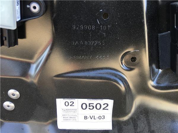 Elevalunas Delantero Izq VW Passat 3C B7 - 3aa837755
