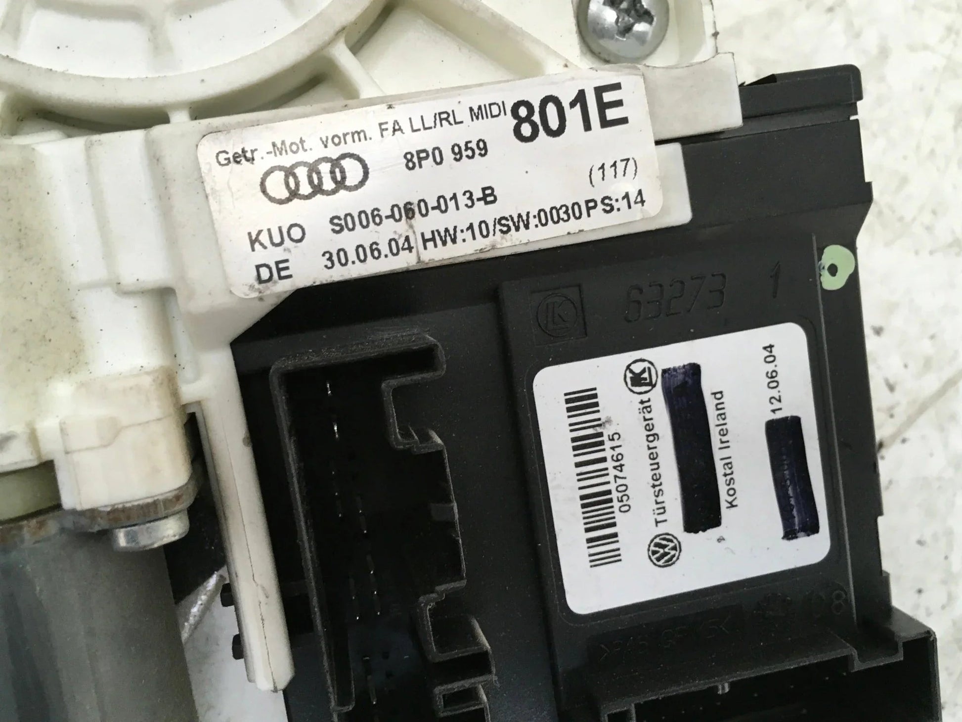 Elevalunas izquierdo Audi A3 8P
