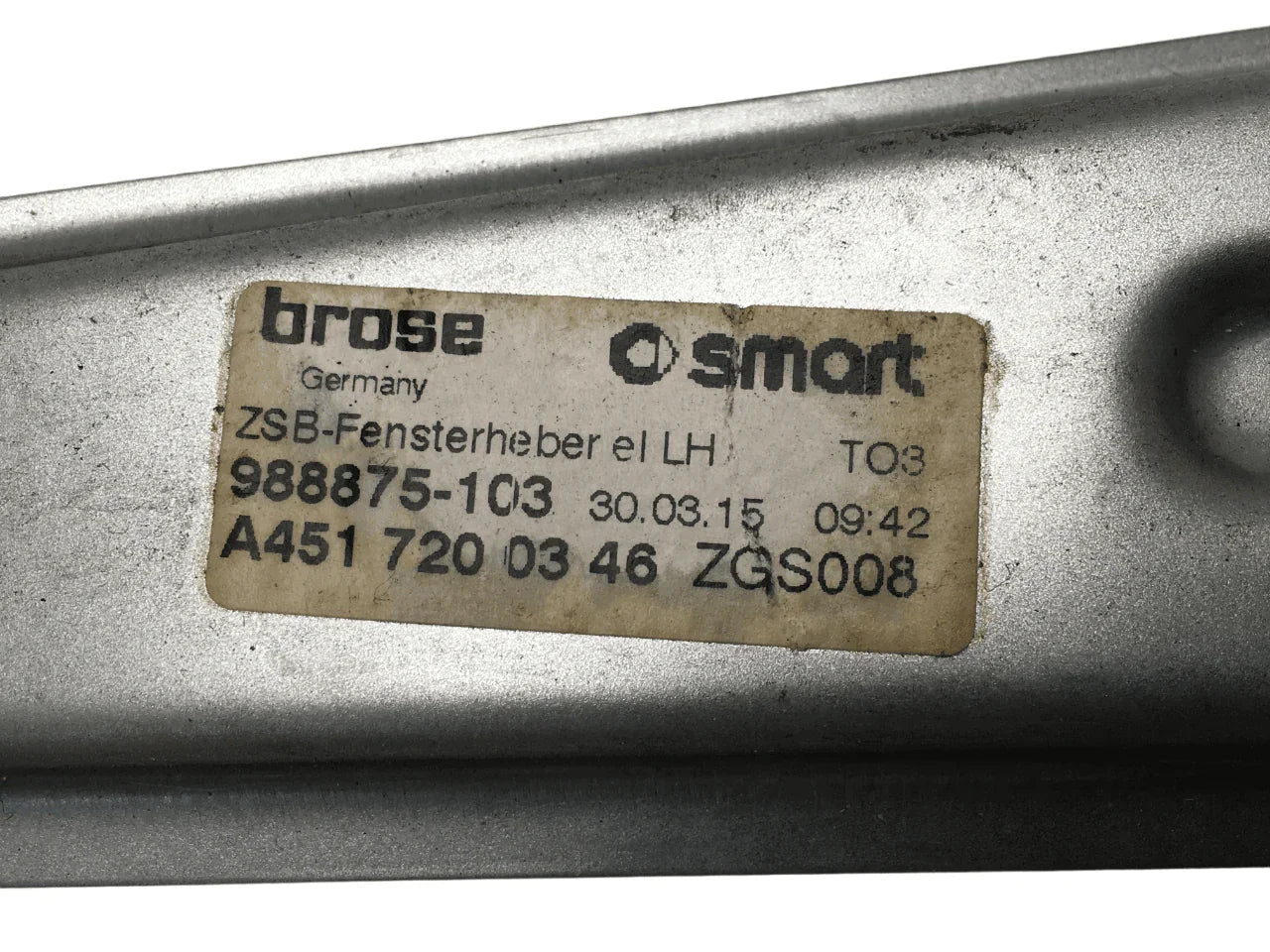 Elevalunas izquierdo Smart Fortwo W451