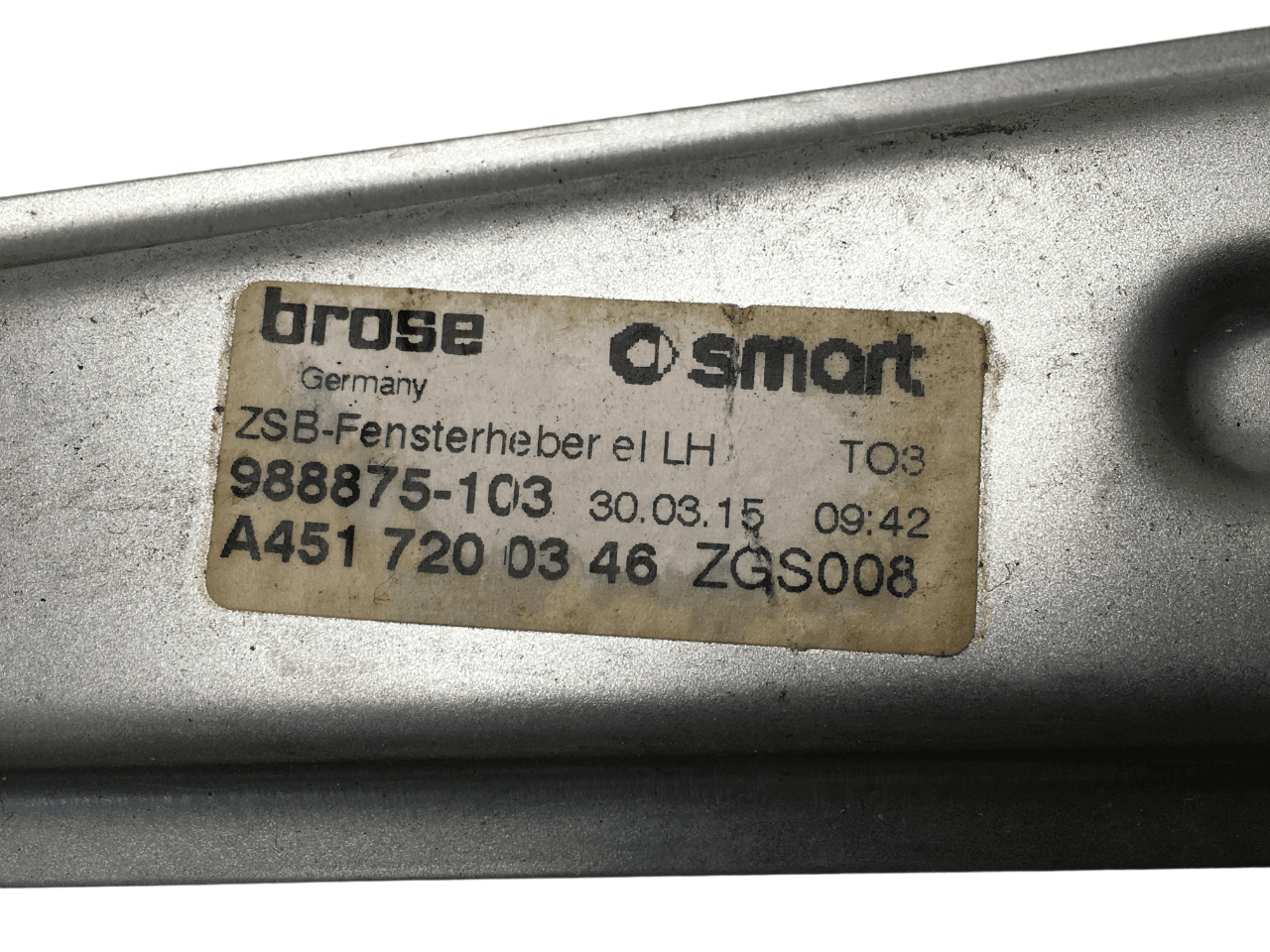 Elevalunas izquierdo Smart Fortwo W451 - A4517200346