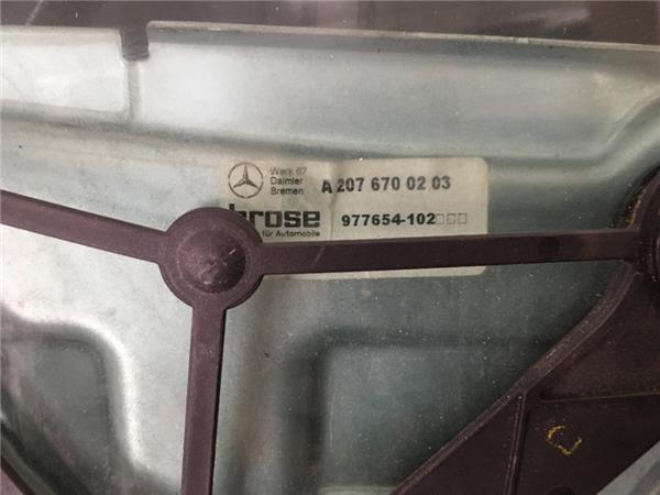 Elevalunas tras dcho Mercedes Clase E C2