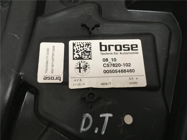 Elevalunas trasero izq Alfa Romeo Giulia - C57820