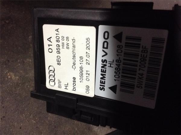 Elevalunas trasero izq audi a4 b7 - 