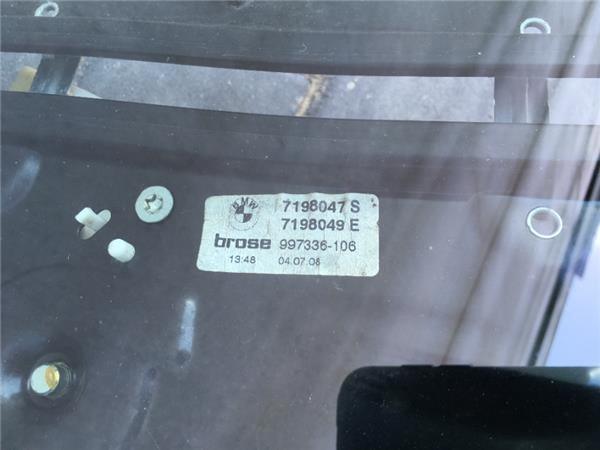 Elevalunas trasero izquierdo Bmw E93 - 7198047s