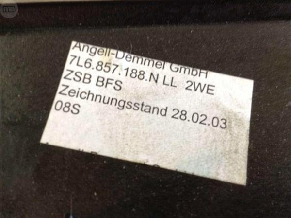 Embellecedor salpicadero bmw x5 e53 - 7l6857188n