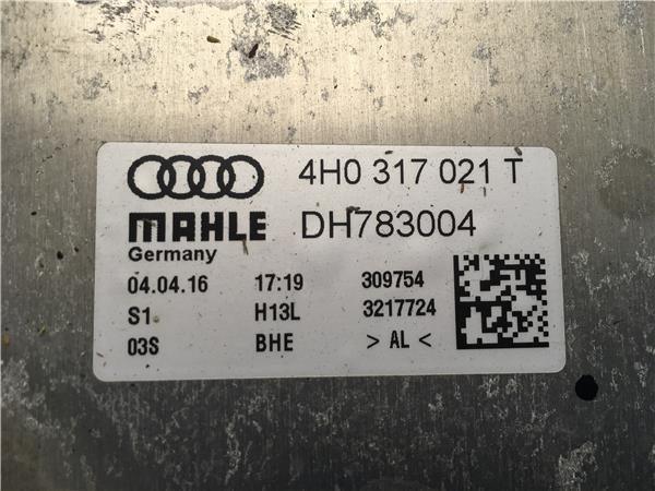 Enfriador aceite Audi 4h0317021t - 4h0317021t