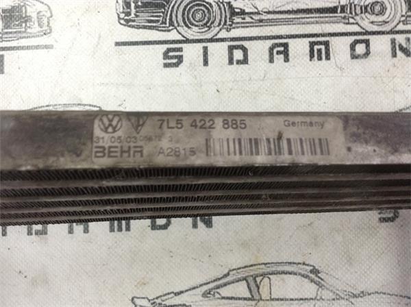 Enfriador aceite porsche cayenne 955 - 7l5422885