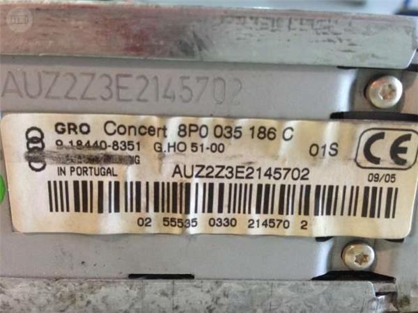 Equipo audi concert 8p0053186c - 8p0053186c