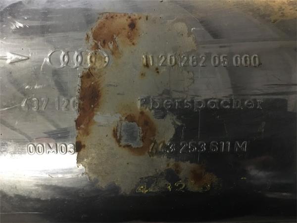 Escape trasero audi 100 turbo quattro c3 - 443253611m