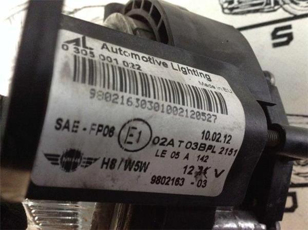 Faro dch antinieblas mini countryman r60 - 9802163-03