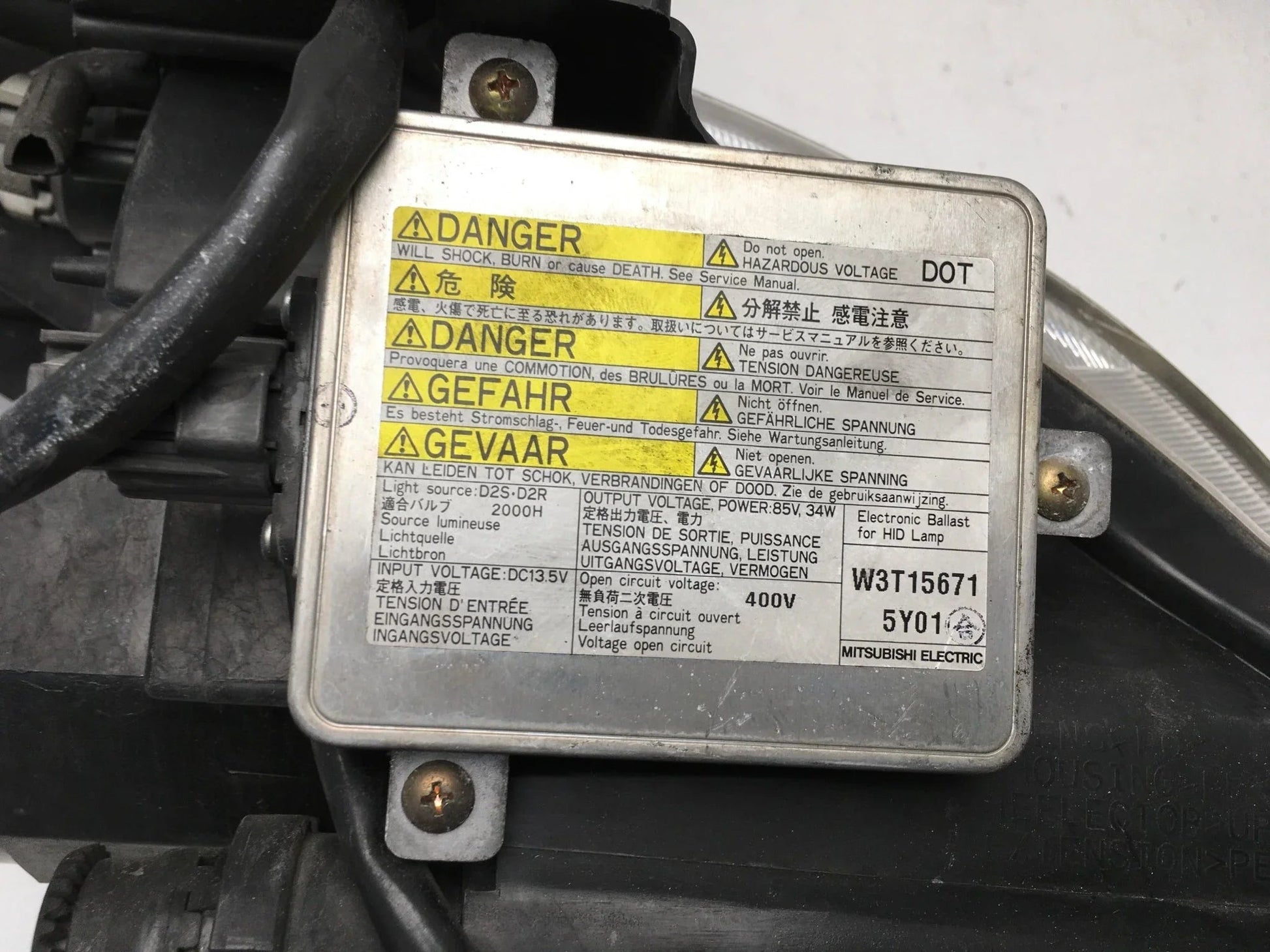 Faro derecho Mazda 5 Xenon