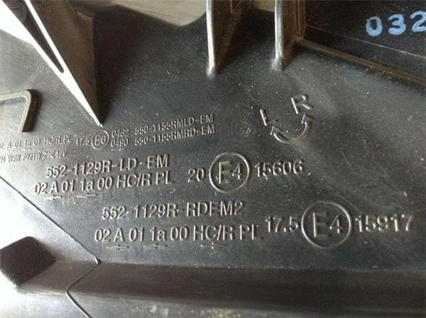 Faro derecho peugeot partner ii lift - 