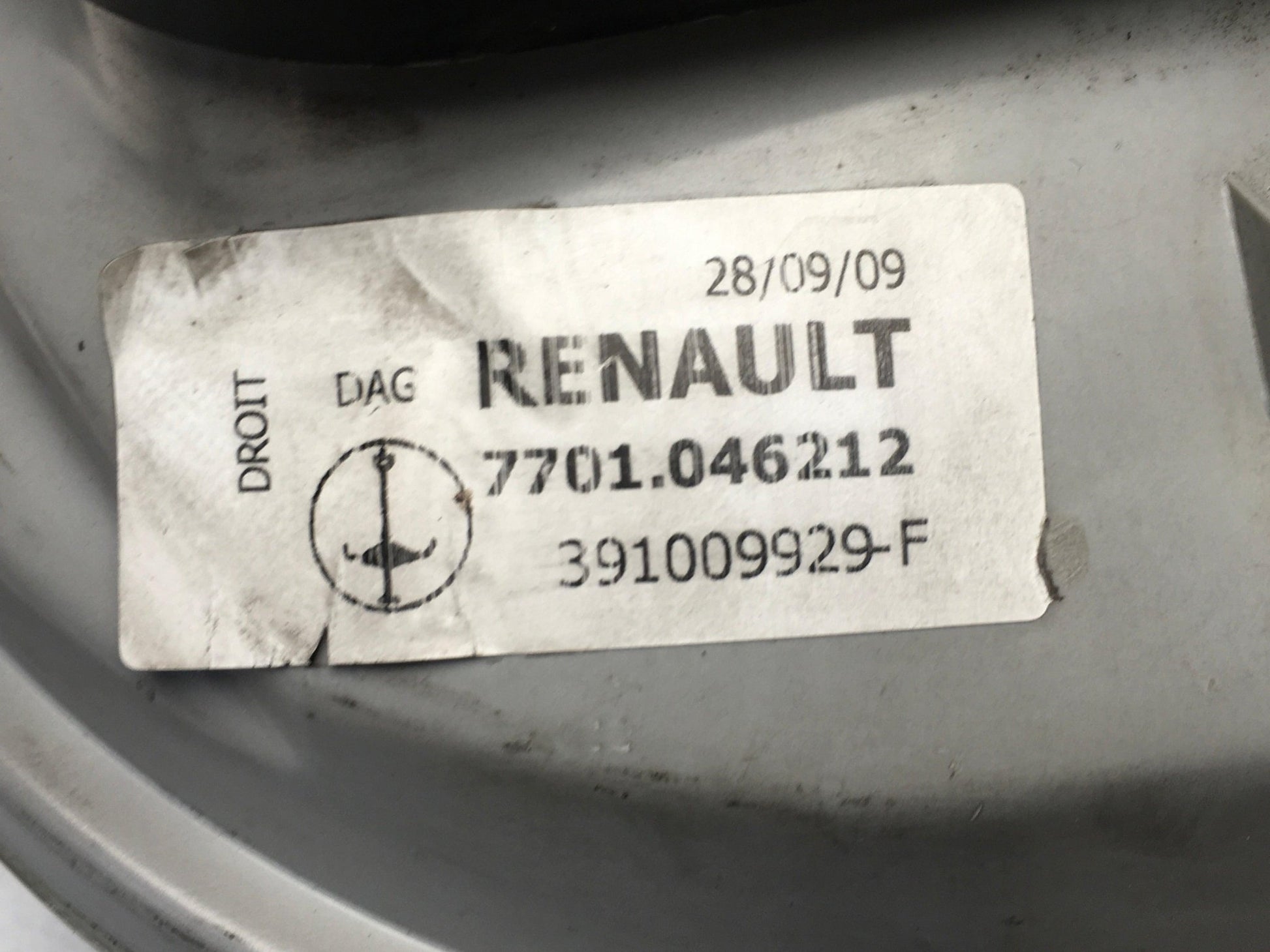 Faro derecho Renault Twingo I Fase 3 - 7701046212