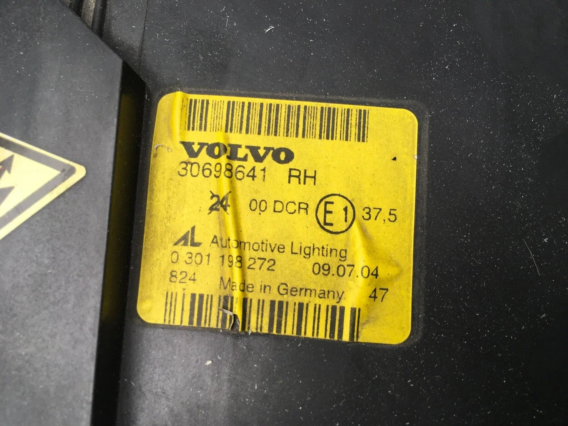 Faro derecho Volvo S40 II 0301198272