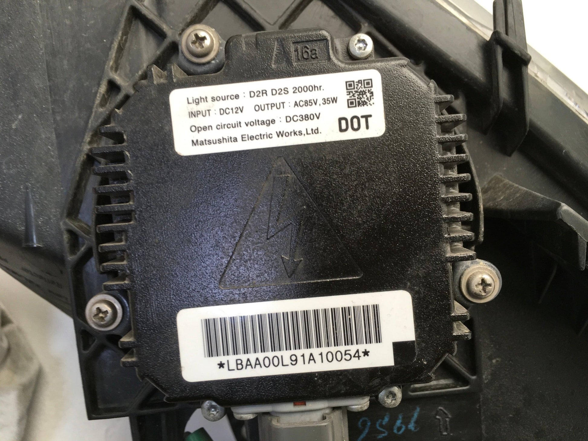 Faro izquierdo Mazda CX7 EH1051040 - EH1051040