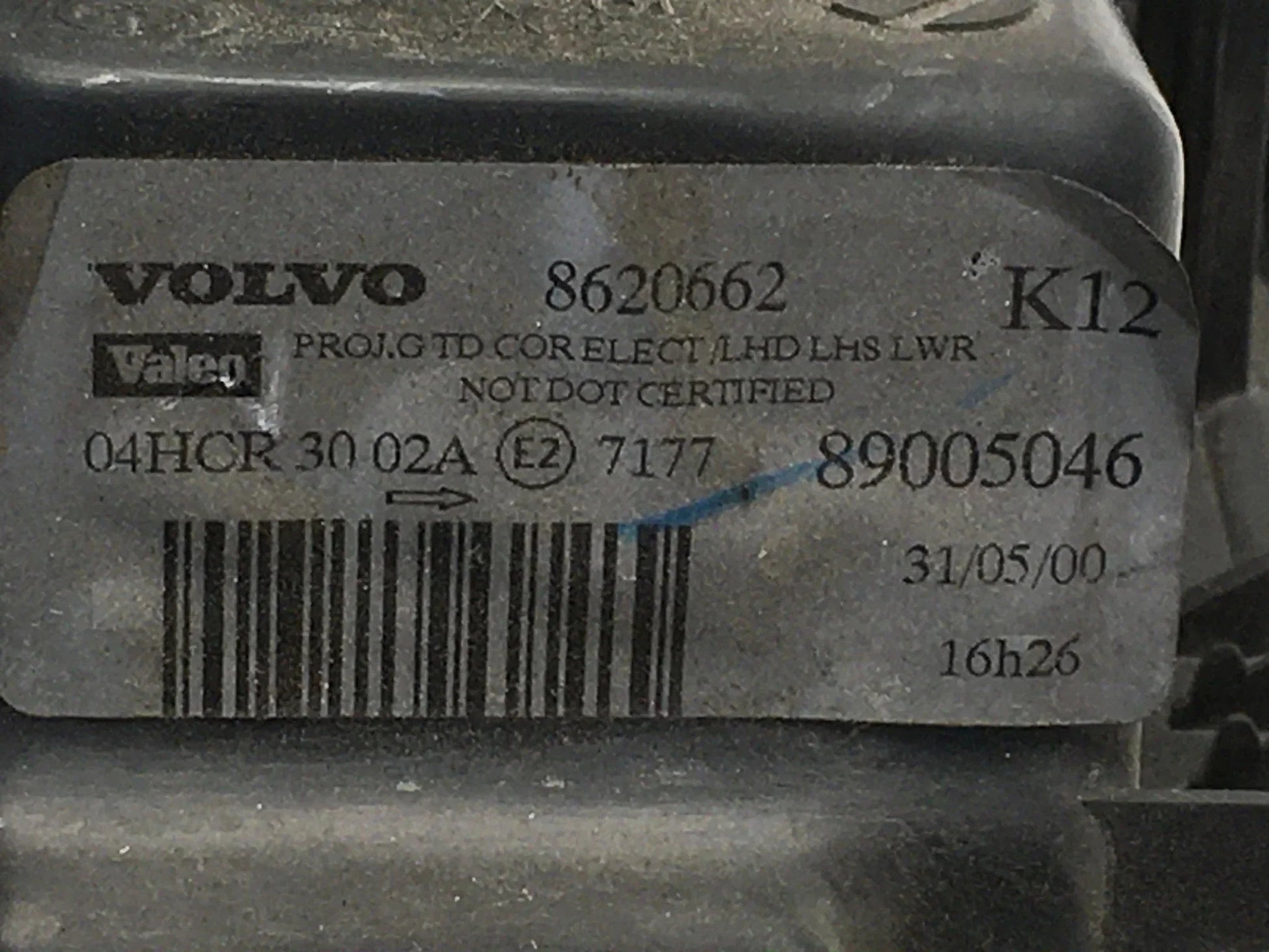 Faro izquierdo Volvo S80 I