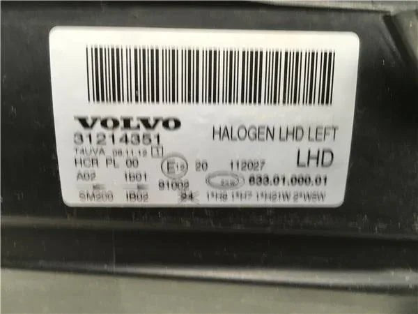 Faro izquierdo Volvo S80 II