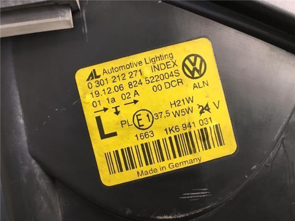 Faro izquierdo Xenon VW Golf V 030121227