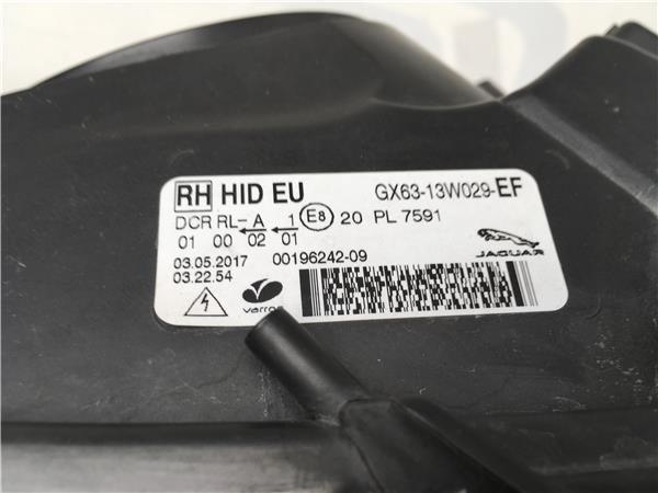 Faro Jaguar Xenon XF Xfs Xfr Tipo X260/ - GX6313W029EF