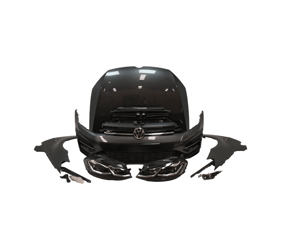 Frontal completo VW Golf 7.5 R - Line - Frontal Golf 7