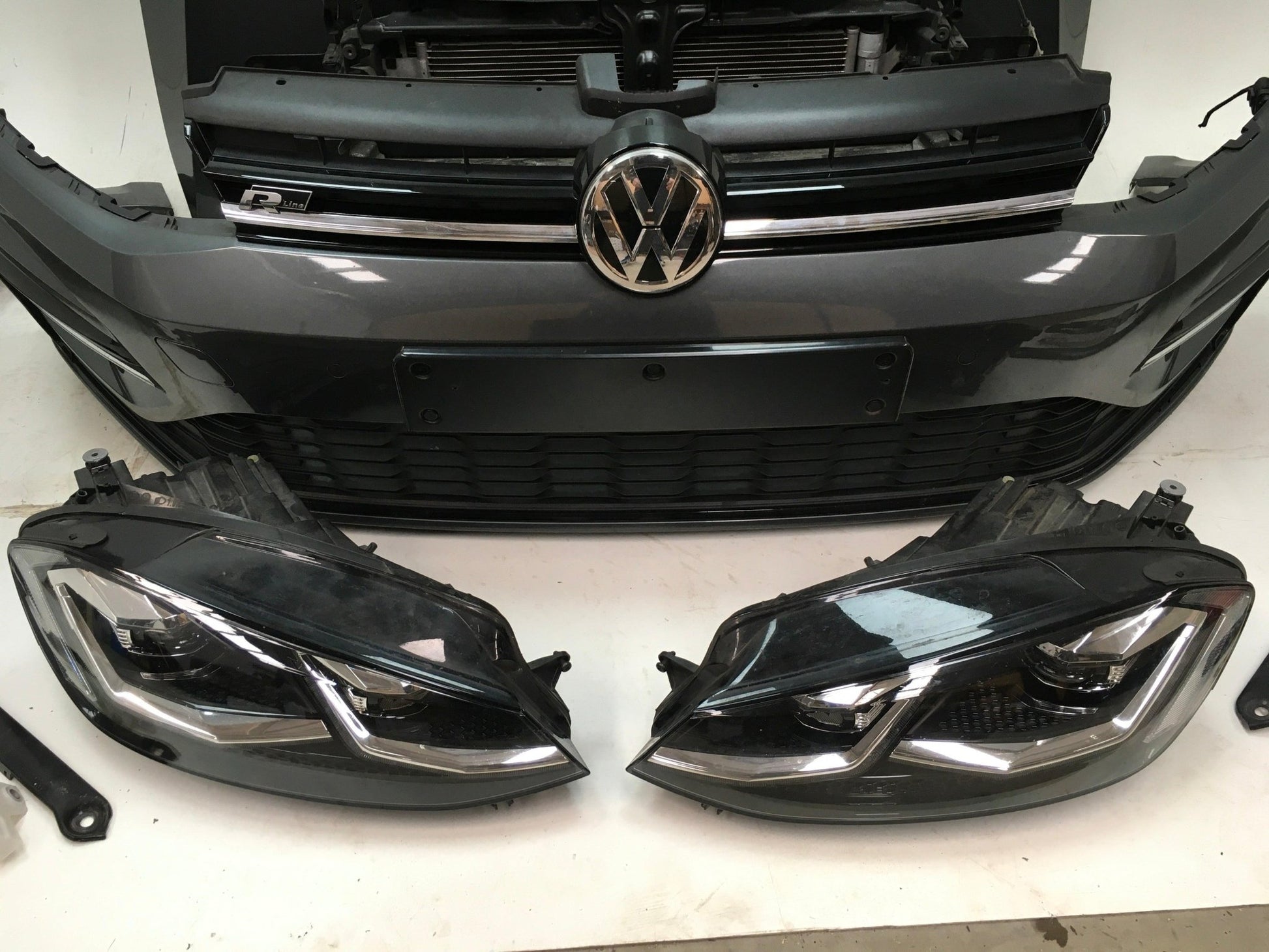 Frontal completo VW Golf 7.5 R - Line - Frontal Golf 7