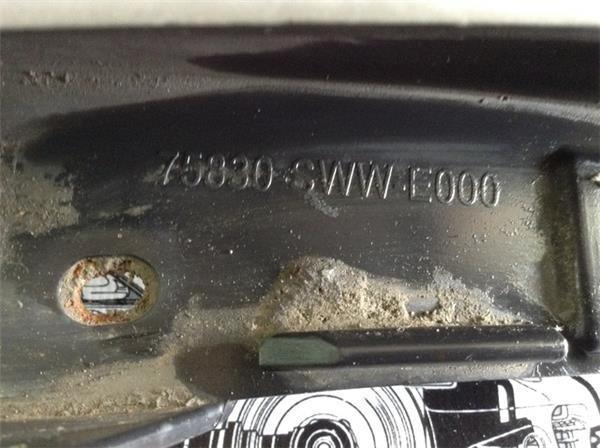 Guardabarros trasero izquierdo honda crv - 5830-sww-e000