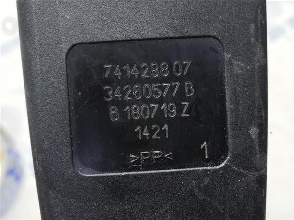 hebillas cinturon trasero central Bmw X3 - 7414288