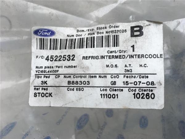 Intercooler Ford Transit IV 4522532 - 4522532