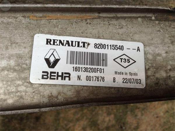Intercooler renault megane ii 8200115540 - 8200115540