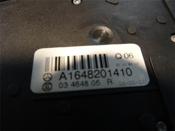 Interruptor asiento dcho mercedes w164 - a1648201410