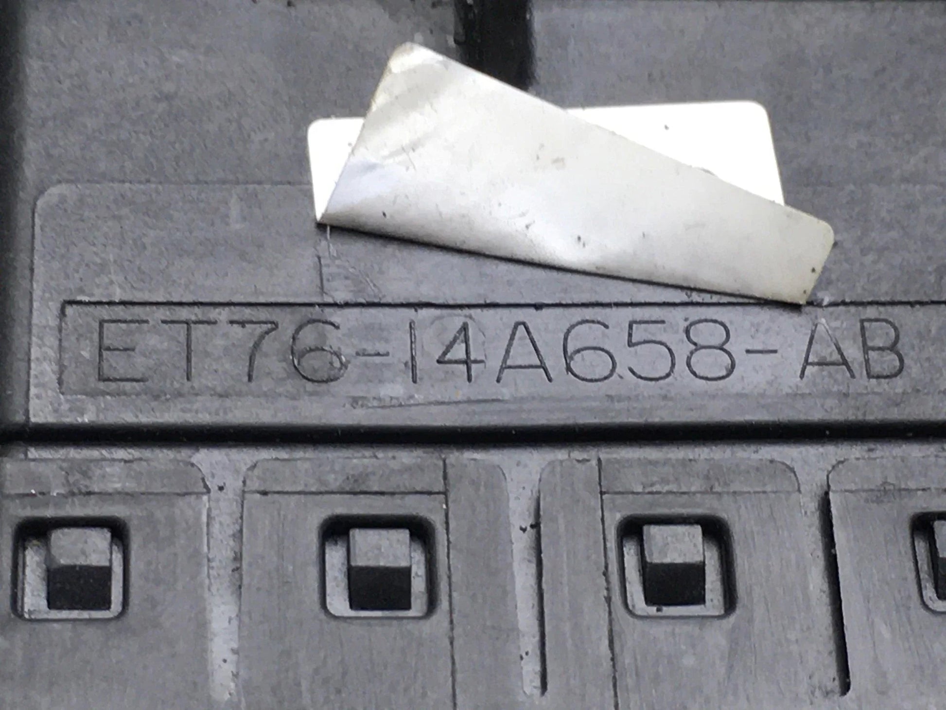Interruptor contacto Ford et7614a658ab