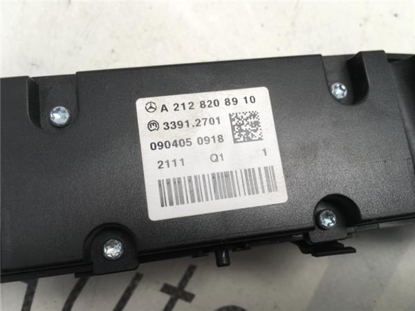 Interruptores centrales Mercedes E W212