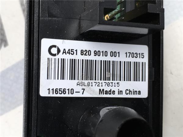 Interruptores centrales Smart Fortwo W45