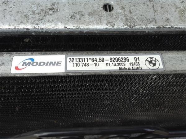 Juego de radiadores bmw e90 e91 e87 e81 - 64509206296