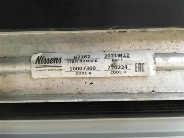 Juego radiadores Mercedes A2045000293