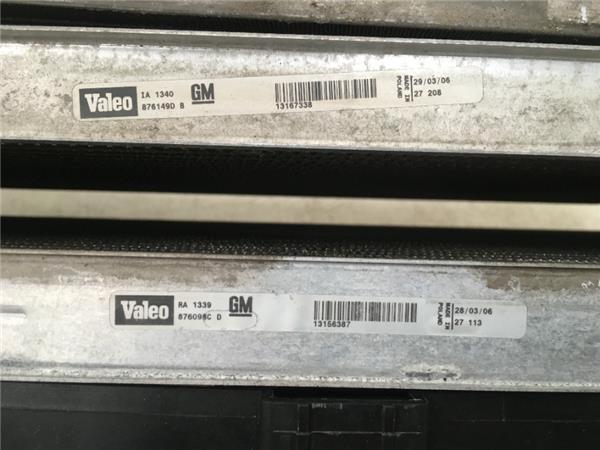 Juego radiadores Opel Vectra C 1.9 CDTI