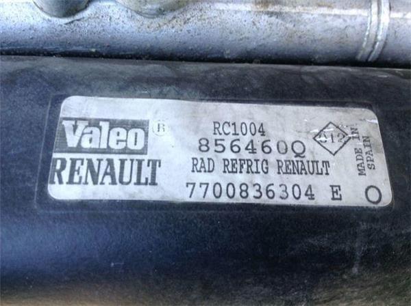 Juego radiadores renault clio/kangoo 1.9 - 7700836304e