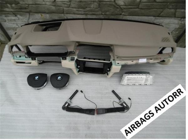 Kit airbags bmw serie 5 beige - AutoRR 